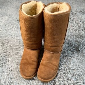 UGG Australia Boots Womens Size 7 Classic Tall Color Chestnut